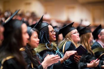graduates applauding
