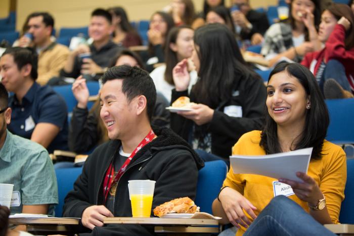 Students in lecture hall